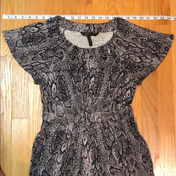 BCBGMAXAZRIA Dress Black, Gray and White Size XS - Picture 7 of 14